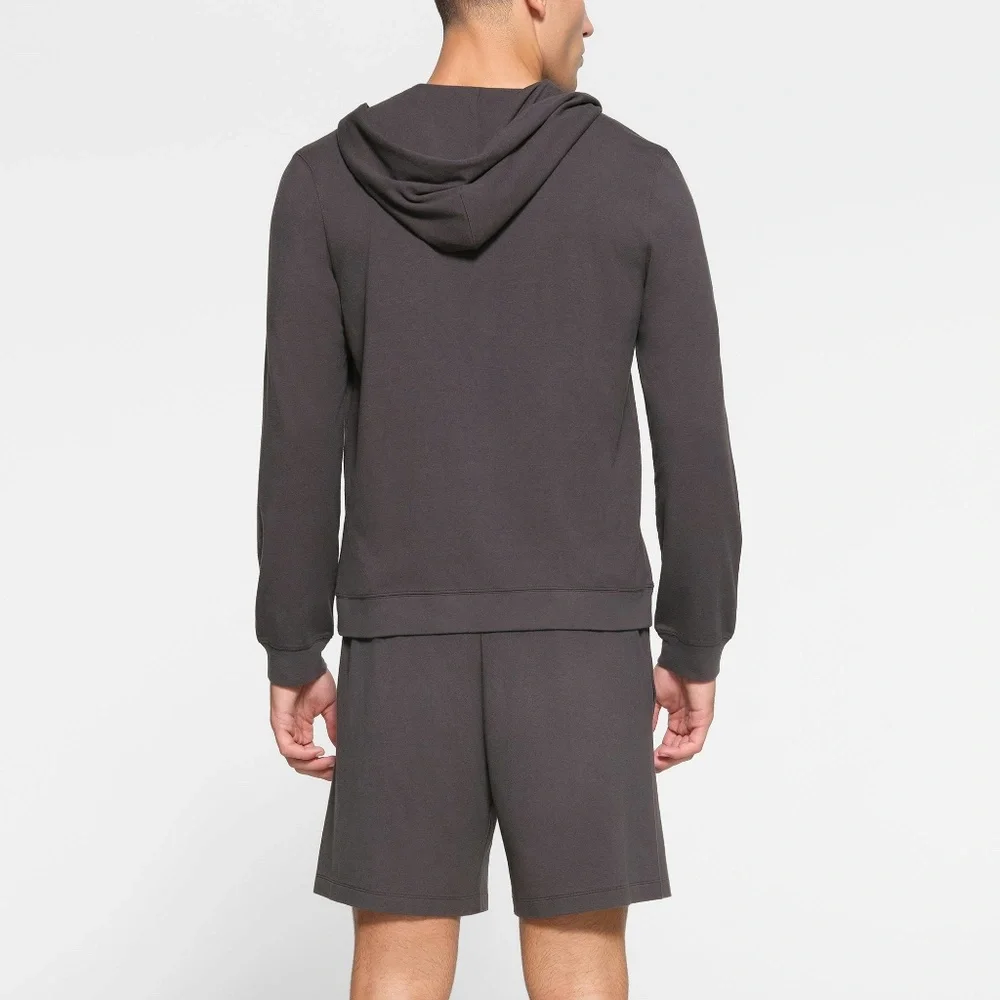 SKIMS loung jersey ZIP UP HOODIE ash - Picture 2 of 8